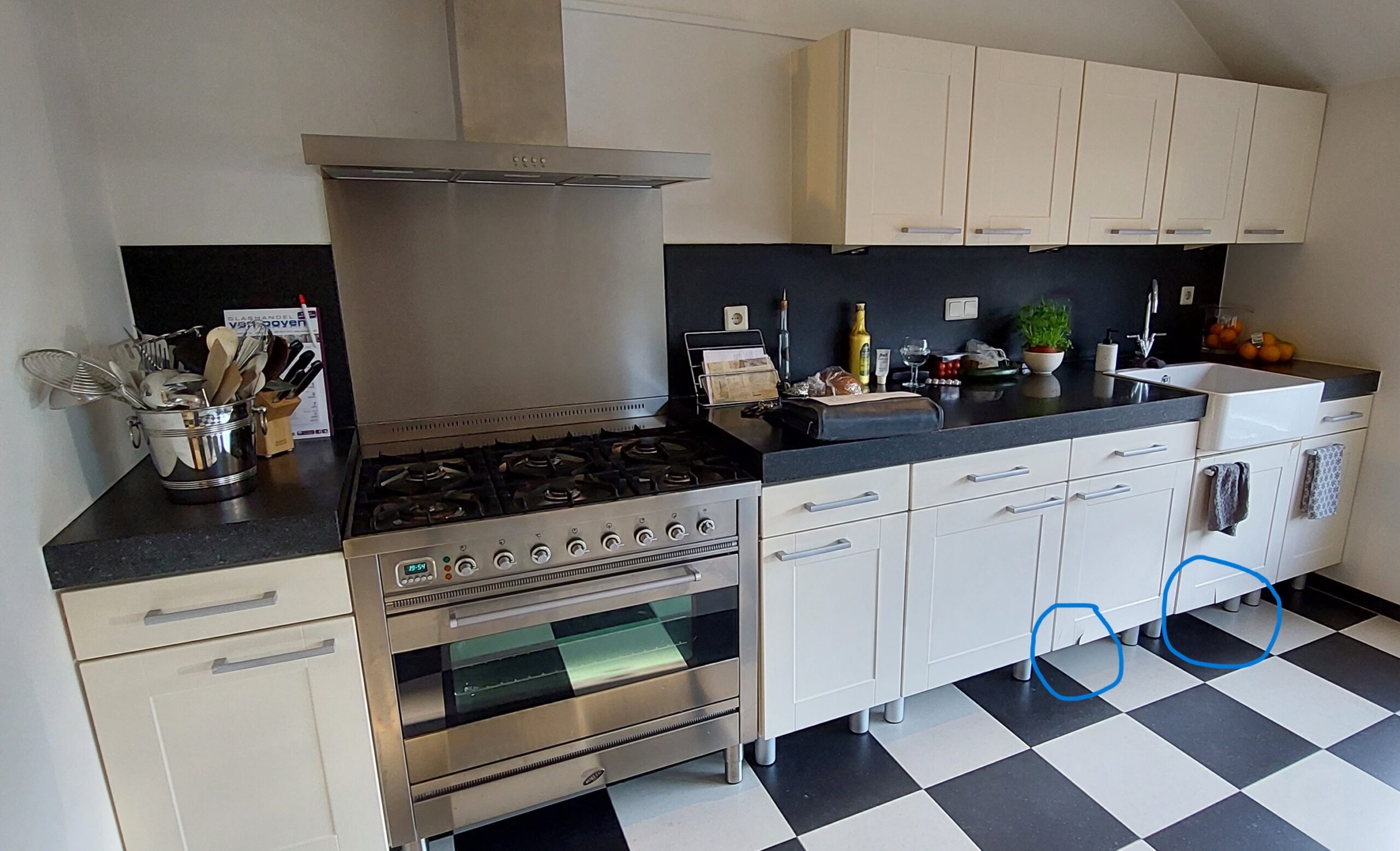 loslatende folie deuren voor Uithoff